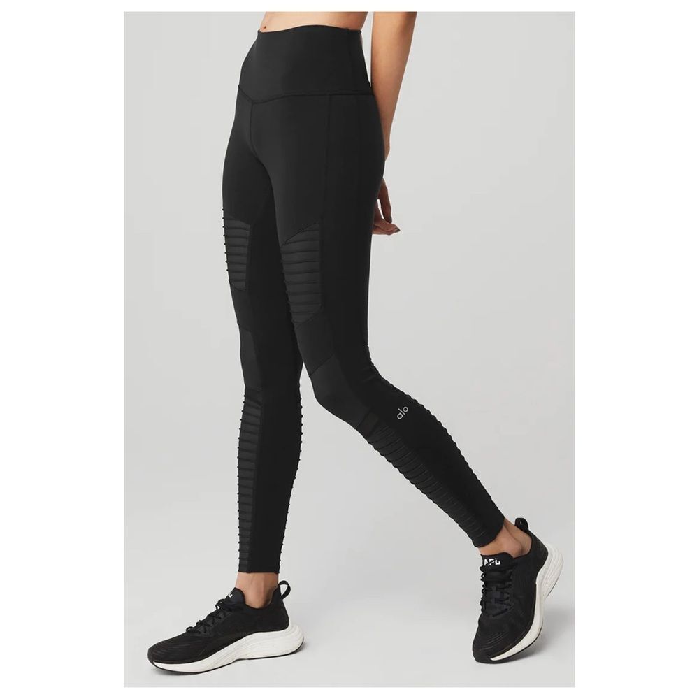 ALO yoga high rise Moto leggings small